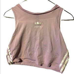 M Liliac Adidas tank